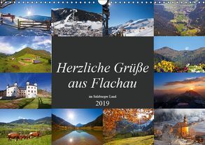 Herzliche Grüße aus Flachau (Wandkalender 2019 DIN A3 quer) von Kramer,  Christa