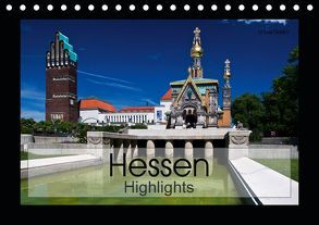 Hessen Highlights (Tischkalender 2019 DIN A5 quer) von boeTtchEr,  U