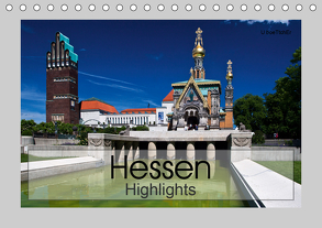 Hessen Highlights (Tischkalender 2020 DIN A5 quer) von boeTtchEr,  U