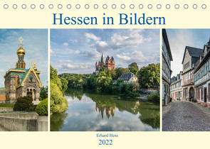 Hessen in Bildern (Tischkalender 2022 DIN A5 quer) von Hess,  Erhard