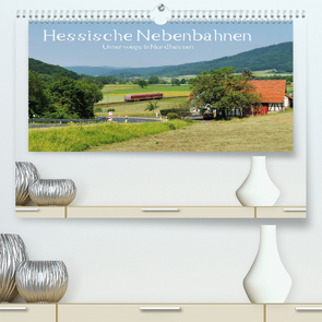 Hessische Nebenbahnen – Unterwegs in Nordhessen (Premium, hochwertiger DIN A2 Wandkalender 2022, Kunstdruck in Hochglanz) von Ornamentum,  Partum