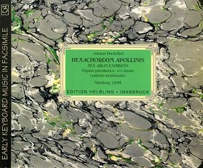 Hexachordum apollinis von Frieberger,  Rupert G, Pachelbel,  Johann
