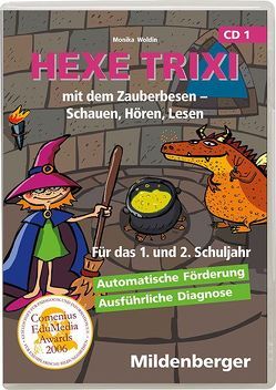 Hexe Trixi mit dem Zauberbesen, Klassenversion, Schullizenz von Woldin,  Monika