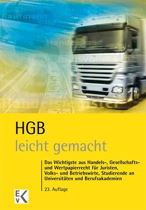 HGB – leicht gemacht. von Nawratil,  Heinz