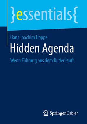 Hidden Agenda von Hoppe,  Hans Joachim
