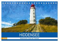 Hiddensee – Malerische Insel der Ostsee (Tischkalender 2024 DIN A5 quer), CALVENDO Monatskalender von Frost,  Anja