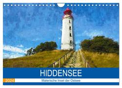Hiddensee – Malerische Insel der Ostsee (Wandkalender 2024 DIN A4 quer), CALVENDO Monatskalender von Frost,  Anja