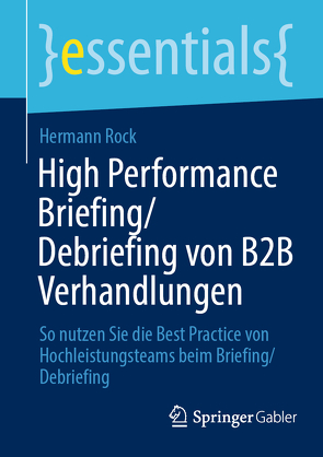 High Performance Briefing/Debriefing von B2B Verhandlungen von Röck,  Hermann