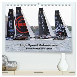 High Speed Katamarane – Schwebend ans Limit (hochwertiger Premium Wandkalender 2024 DIN A2 quer), Kunstdruck in Hochglanz von Sieveke,  Sven