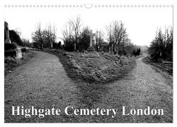Highgate Cemetery London (Wandkalender 2024 DIN A3 quer), CALVENDO Monatskalender von Burkhardt,  Bert