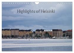 Highlights of Helsinki (Wandkalender 2024 DIN A4 quer), CALVENDO Monatskalender von M.Kipper,  Christine