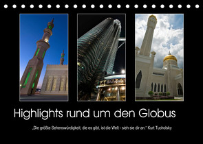 Highlights rund um den Globus (Tischkalender 2022 DIN A5 quer) von Fleiß und Karsten Schütt,  Ursula, Foto-FukS