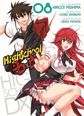 HighSchool DxD 08 von Ishibumi,  Ichiei, Mishima,  Hiroji, Miyama,  Zero