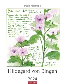 Hildegard von Bingen Kalender 2024 von Ingrid Kleemann