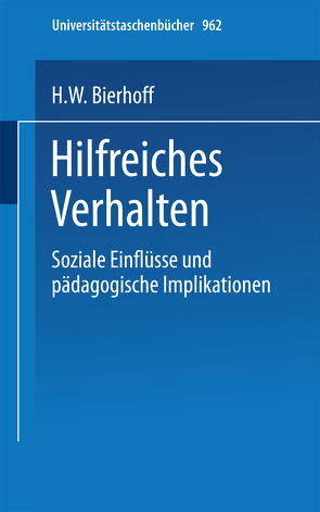 Hilfreiches Verhalten von Bierhoff,  H.W.