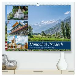 Himachal Pradesh – Bezaubernde Bergwelt im Himalaya (hochwertiger Premium Wandkalender 2024 DIN A2 quer), Kunstdruck in Hochglanz von Leonhardy,  Thomas