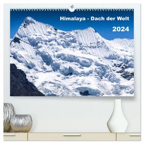 Himalaya – Dach der Welt (hochwertiger Premium Wandkalender 2024 DIN A2 quer), Kunstdruck in Hochglanz von Koenig,  Jens