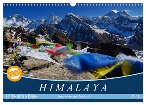 Himalaya (Wandkalender 2024 DIN A3 quer), CALVENDO Monatskalender von Heinemann,  Holger
