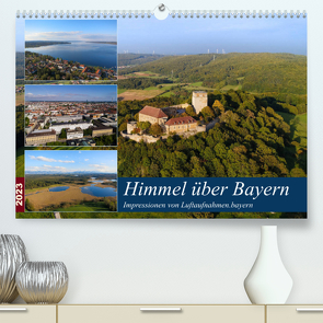 Himmel über Bayern (Premium, hochwertiger DIN A2 Wandkalender 2023, Kunstdruck in Hochglanz) von Luftaufnahmen.bayern