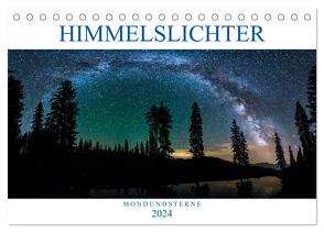 Himmelslichter – Mond und Sterne (Tischkalender 2024 DIN A5 quer), CALVENDO Monatskalender von Günter Zöhrer,  Dr.