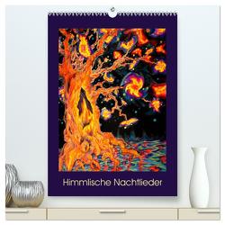Himmlische Nachtlieder (hochwertiger Premium Wandkalender 2024 DIN A2 hoch), Kunstdruck in Hochglanz von Brück,  Ulrike