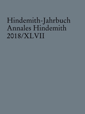 Hindemith-Jahrbuch