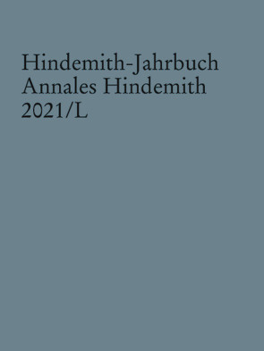 Hindemith-Jahrbuch