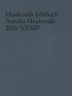 Hindemith-Jahrbuch