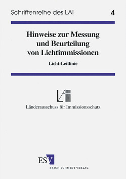 Hinweise zur Messung, Beurteilung von Lichtimmissionen