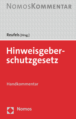 Hinweisgeberschutzgesetz: HinSchG von Reufels,  Martin J.
