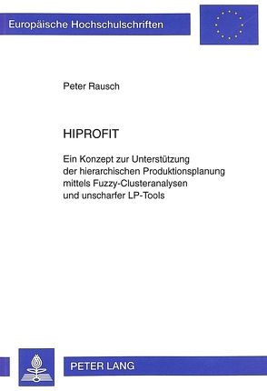 HIPROFIT von Rausch,  Peter