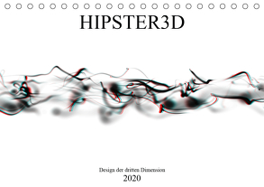 HIPSTER3D white – Design der dritten Dimension (Tischkalender 2020 DIN A5 quer) von Rieger,  Martin