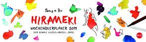 Hirameki Wochenquerplaner – Kalender 2019 von Heye, Hu, Peng