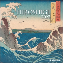 Hiroshige 2023 – Wand-Kalender – Broschüren-Kalender – 30×30 – 30×60 geöffnet – Kunst-Kalender von Hiroshige,  Utagawa