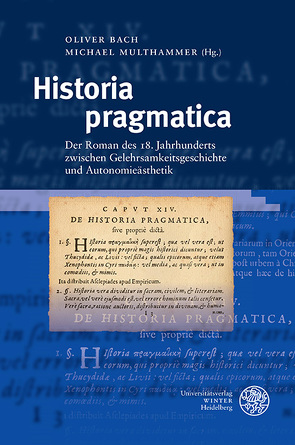 Historia pragmatica von Bach,  Oliver, Multhammer,  Michael, Thelen,  Julius