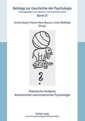 Historische Analysen theoretischer und empirischer Psychologie von Brauns,  Horst-Peter, Stock,  Armin, Wolfradt,  Uwe