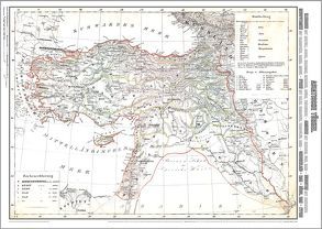Historische Karte: Asiatische Türkei 1859 [gerollt] von Handtke,  Friedrich, Rockstuhl,  Harald