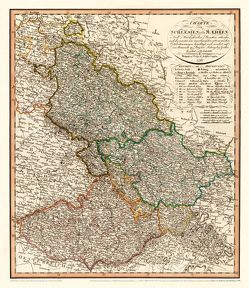 Historische Karte: Charta von Schlesien und Maehren 1799 (Plano) von Güssefeld,  Franz L, Rockstuhl,  Harald