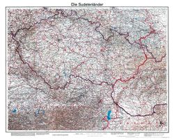 Historische Karte: Die Sudetenländer, 1938 (Plano) von Rockstuhl,  Harald