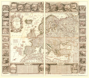 Historische Karte: Europa 1767 [gerollt] von Nolin,  Jean Baptiste