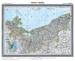 Historische Karte: Provinz POMMERN im Deutschen Reich – um 1903 [gerollt] von Handtke,  Friedrich, Rockstuhl,  Harald