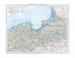 Historische Karte: Provinzen WESTPREUSSEN und OSTPREUSSEN im Deutschen Reich – 1897 [gerollt] von Rockstuhl,  Harald