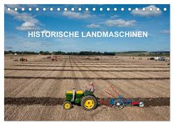 Historische Landmaschinen (Tischkalender 2024 DIN A5 quer), CALVENDO Monatskalender von Planche,  Thierry