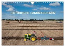 Historische Landmaschinen (Wandkalender 2024 DIN A4 quer), CALVENDO Monatskalender von Planche,  Thierry