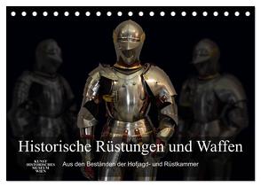 Historische Rüstungen und Waffen (Tischkalender 2024 DIN A5 quer), CALVENDO Monatskalender von Bartek,  Alexander