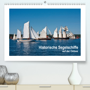 Historische Segelschiffe auf der Ostsee (Premium, hochwertiger DIN A2 Wandkalender 2021, Kunstdruck in Hochglanz) von Carina-Fotografie