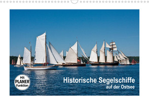 Historische Segelschiffe auf der Ostsee (Wandkalender 2023 DIN A3 quer) von Carina-Fotografie