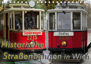 Historische Straßenbahnen in WienAT-Version (Tischkalender 2021 DIN A5 quer) von Werner,  Boris