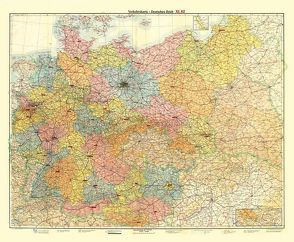 Historische Übersichtskarte: DEUTSCHES REICH – VERKEHRSKARTE – November 1942 von Rockstuhl,  Harald