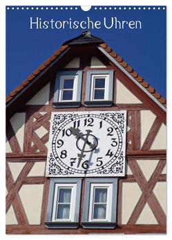 Historische Uhren (Wandkalender 2024 DIN A3 hoch), CALVENDO Monatskalender von Andersen,  Ilona